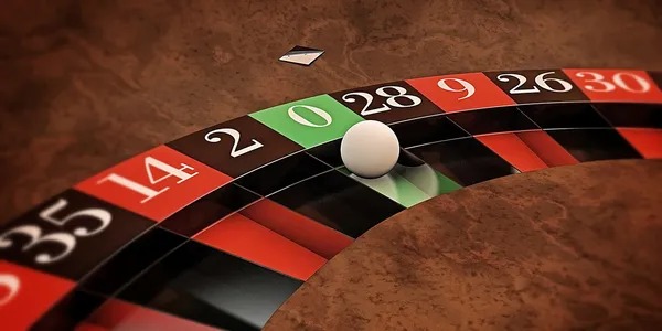 Baccarat table on slot dadu showing player and banker cards